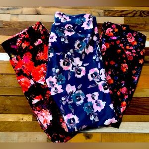 3 pair Fabletic leggings